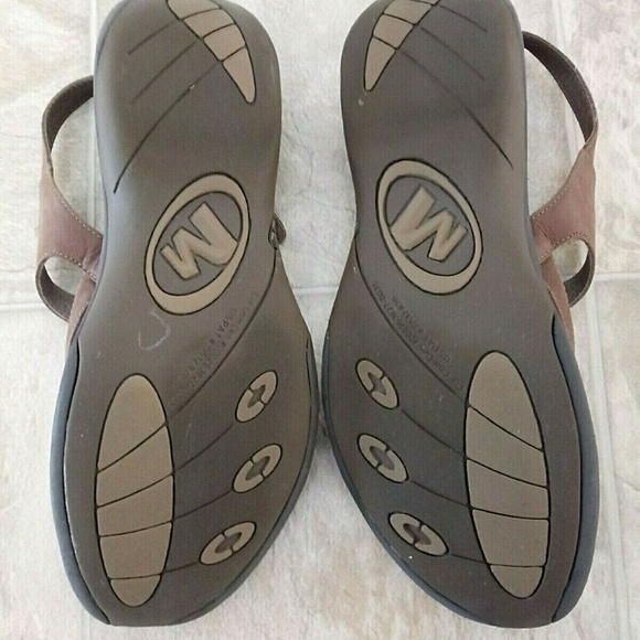 Merrell Agave Strappy Open Toe Buckle Slingback 8 - Picture 5 of 6